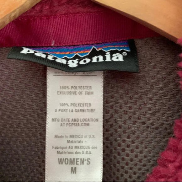 Patagonia Retro-X Vest Magenta Sz Medium - Picture 4 of 5
